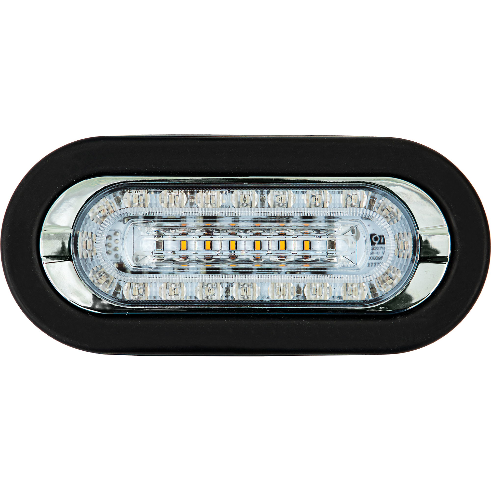 Buyers Products, 6in. Work Truck Warning Marker Spot Combo Light Amber/Green, Light Type LED, Lens Color Multi, Included (qty.) 1 Model# 5626926